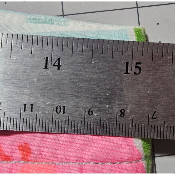 VTG Lilly Pulitzer Women's Spring  Floral Cotton Shorts 4 Multicolor Button Deta - Picture 10 of 13